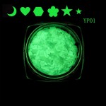 Paiete Fosforescente pentru decor unghii YP01 Combinate